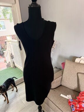Classic Black Sleeveless Dress